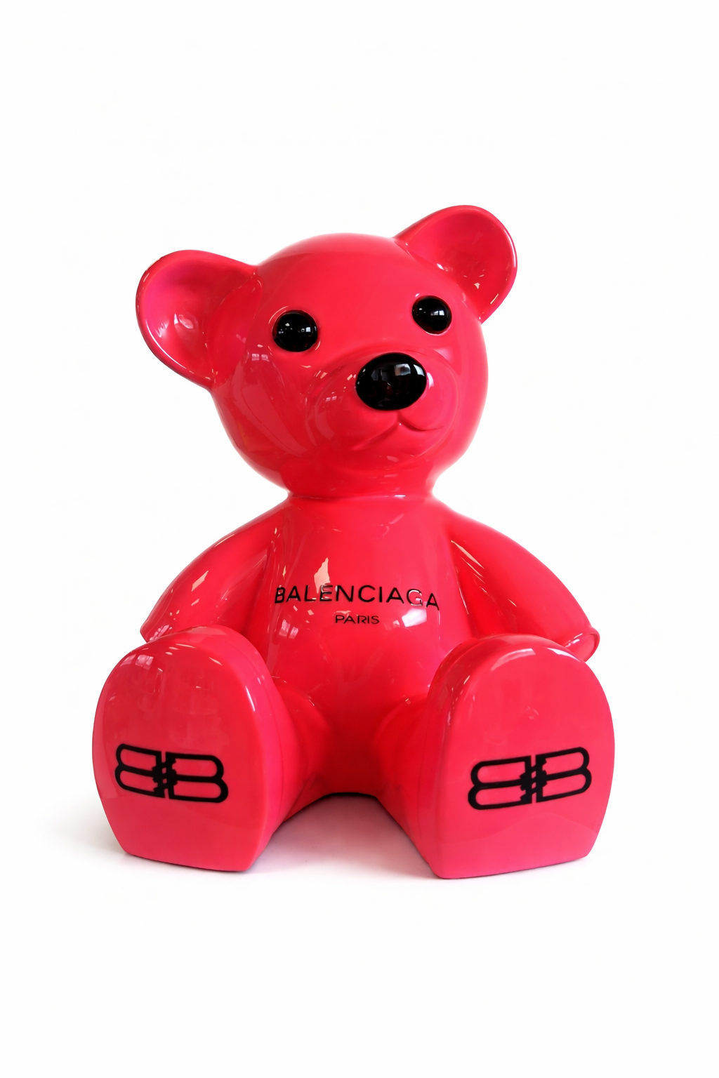 ° OURS TEDDY ROSE FLUO